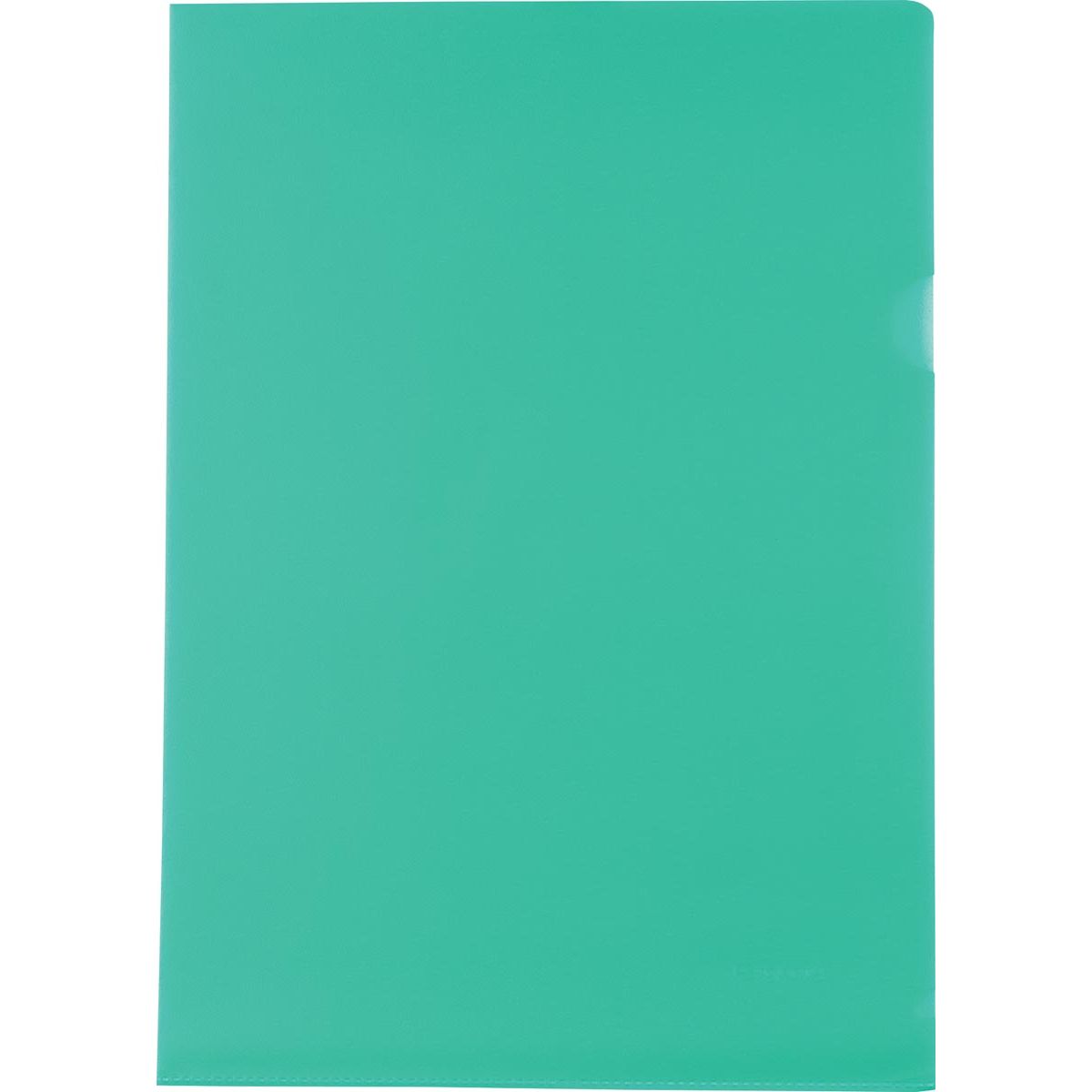 Pergamy - Dossier en L, ft A4, PP de 120 microns, paquet de 25, vert