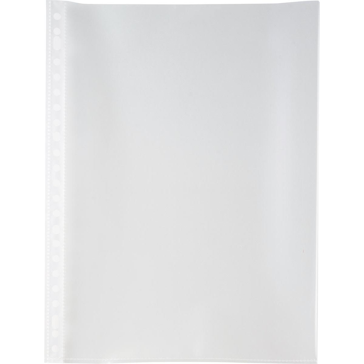 Pergamy - perforierte Ausstellungstasche, A4, 23-Loch-Perforation, glasklares PP aus 90 µm, Karton à 100 Stück