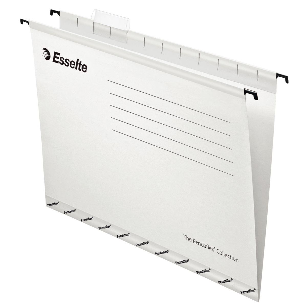 Esselte - hangmappen voor laden Classic tussenafstand 330 mm, wit, doos van 25 stuks