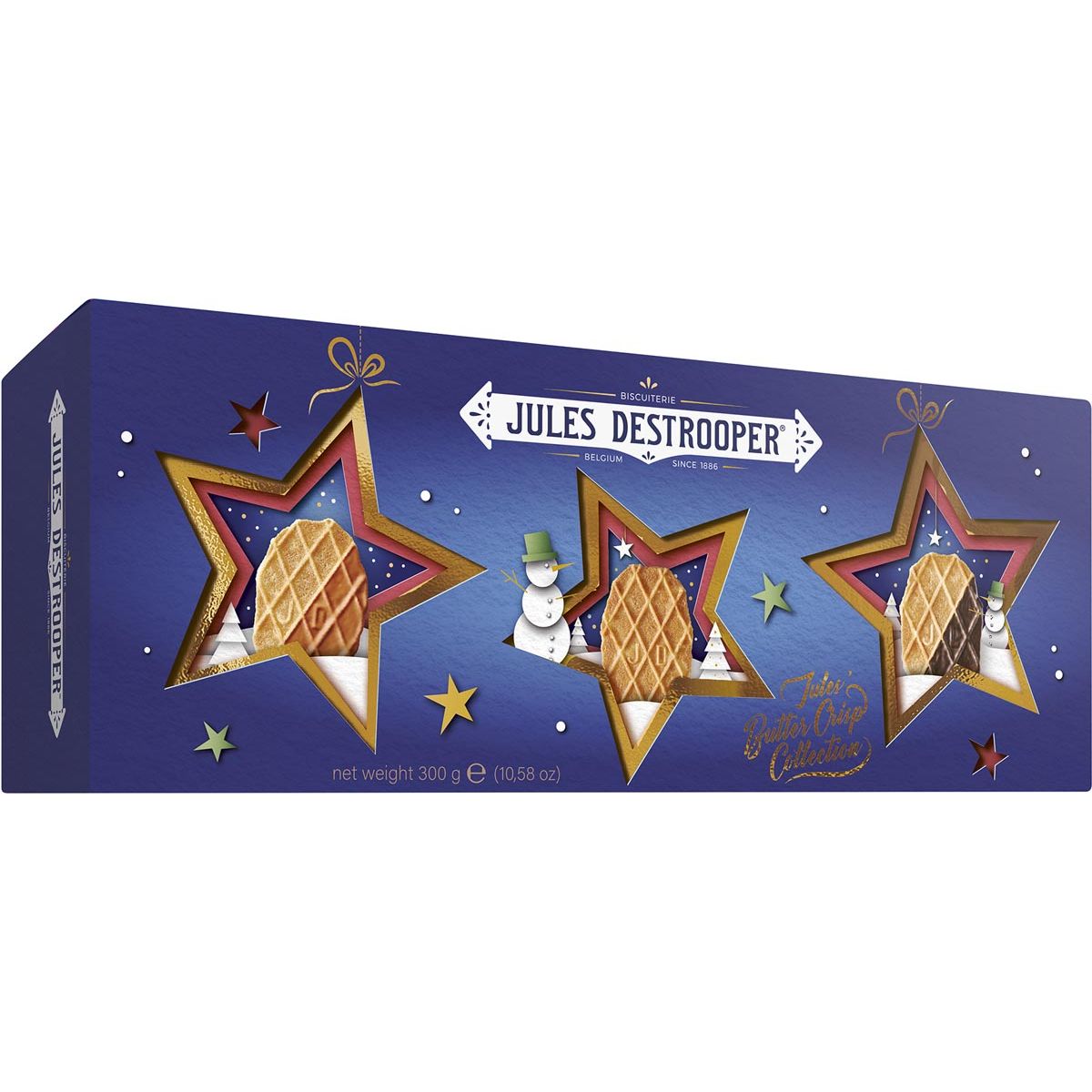 Jules Destrooper - biscuits, collection Butter Crisp, boîte de 300 g