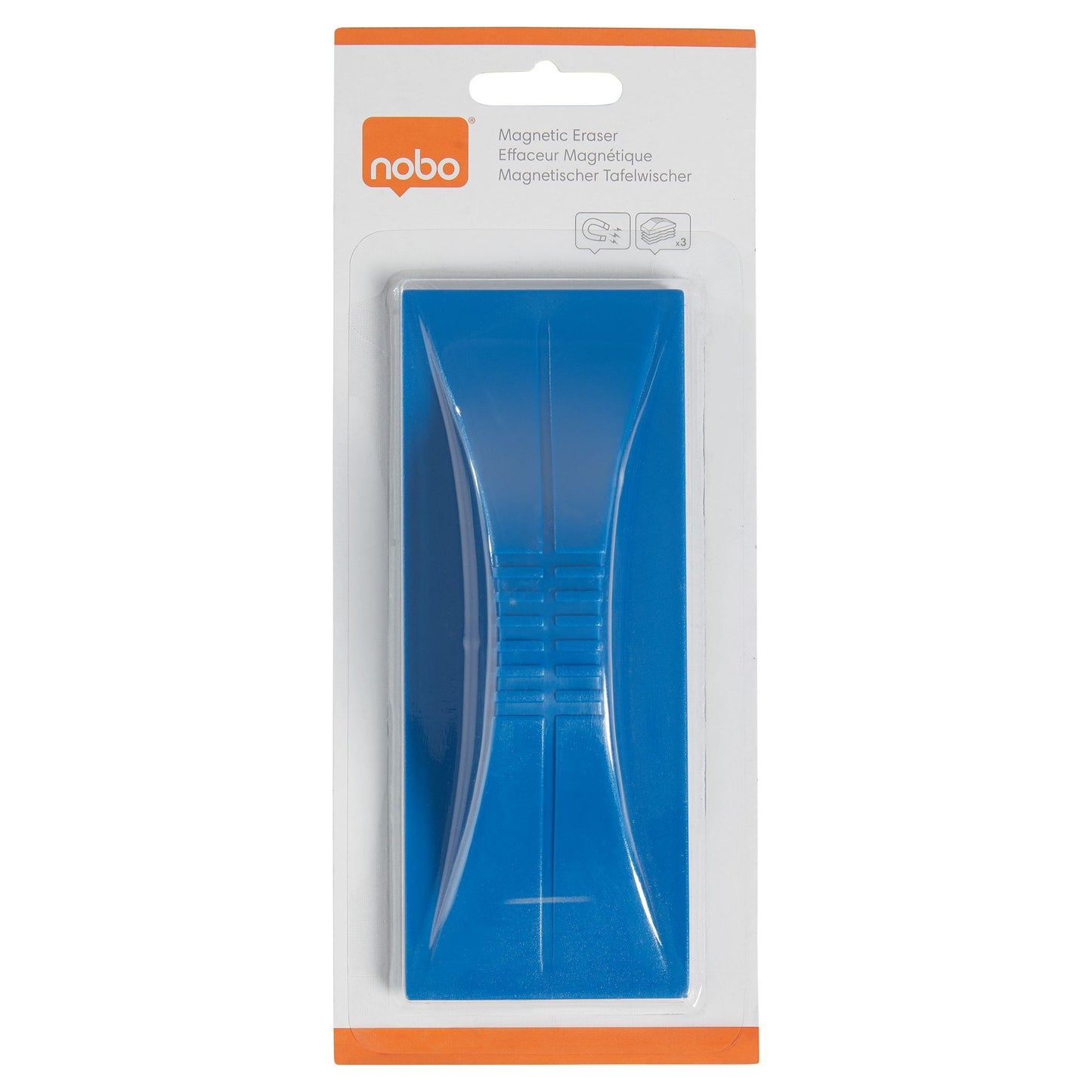 Nobo - Navulbare Magnetische Wisser Blauw (Blister)