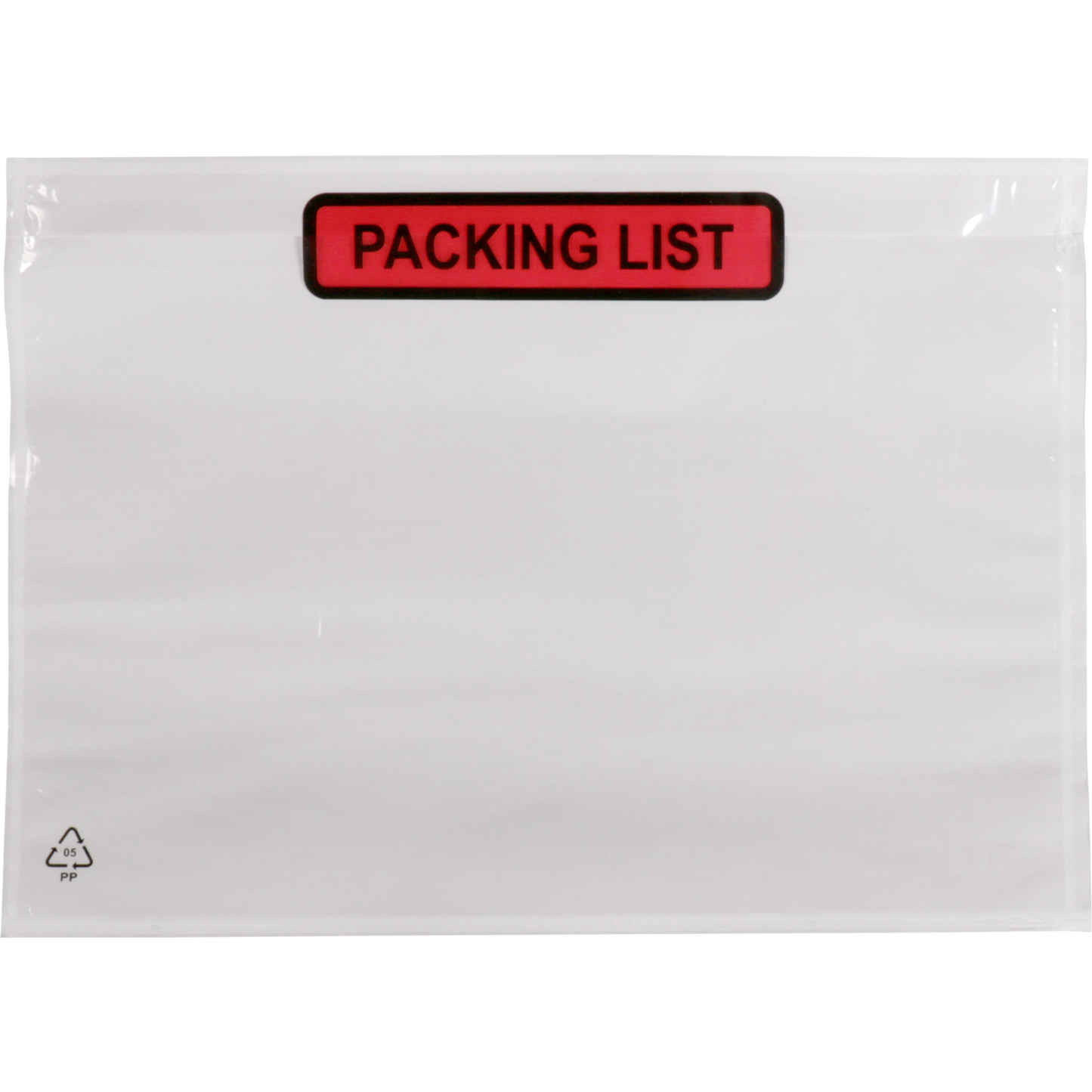 SendProof - Envelop | paklijstenvelop | packing list | 225x165mm | A5/C5 | zelfklevend | lDPE | transparant | 1000 stuks