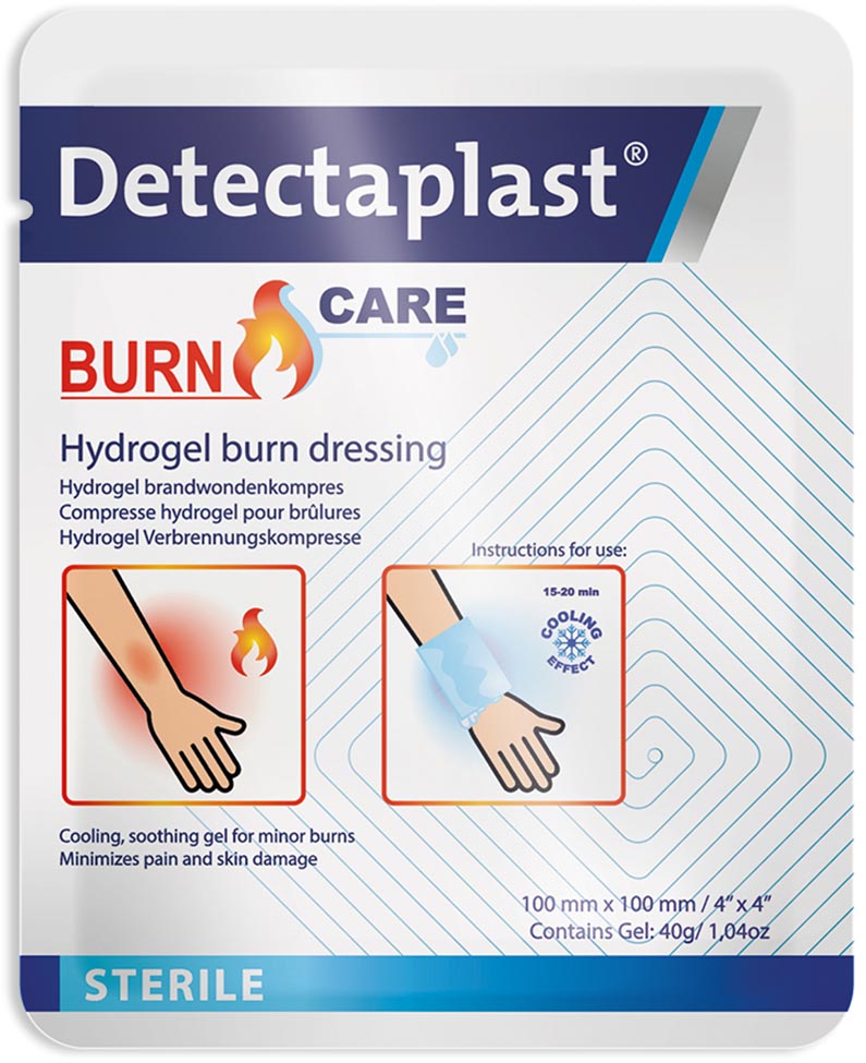 Detectaplast - Burn Care hydrogel compres voor brandwonden, ft 10 x 10 cm