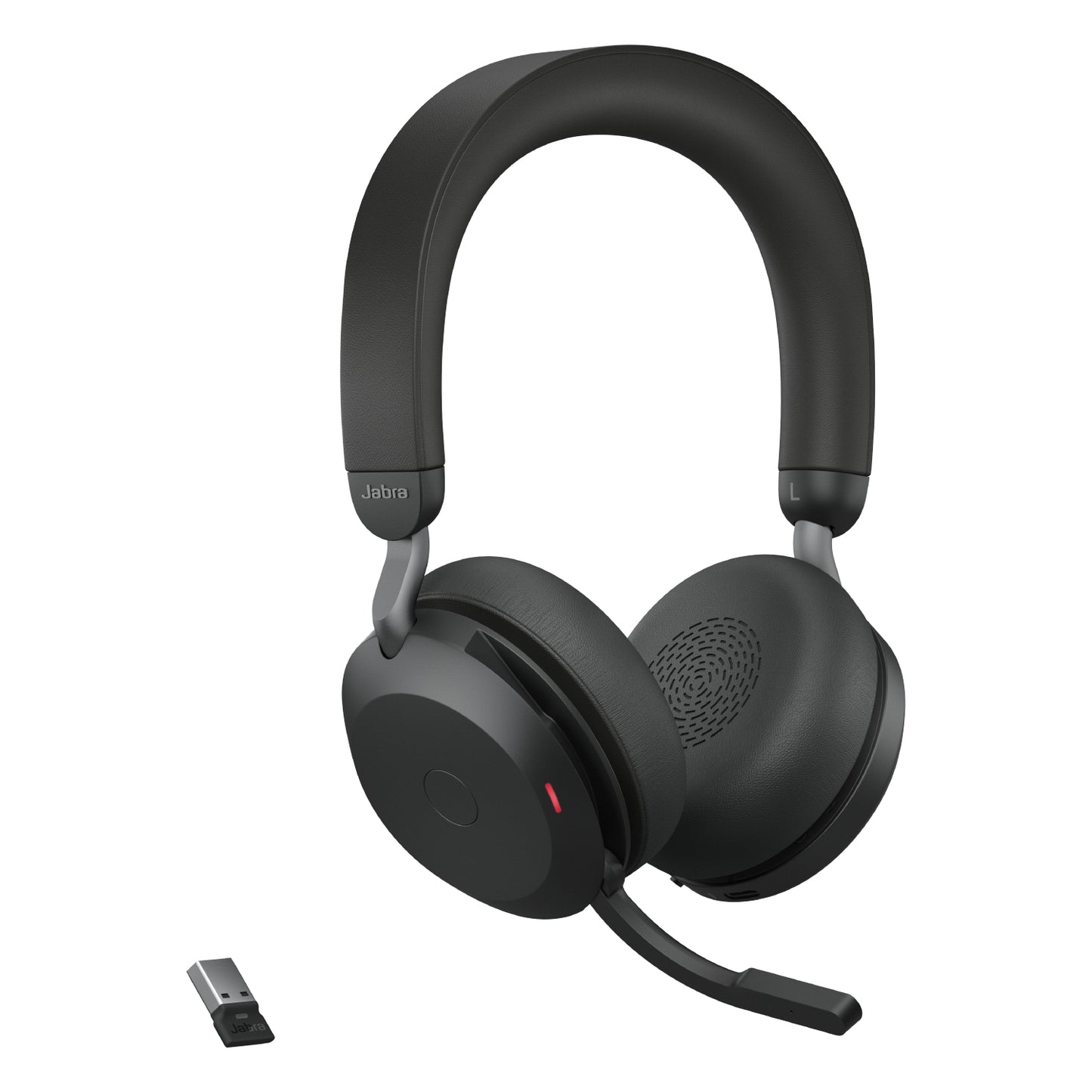 JABRA - Evolve2 75 Headset Draadloos Hoofdband Kantoor/callcenter Bluetooth Zwart