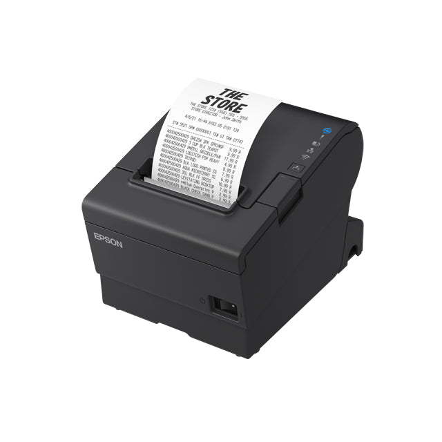 Epson - TM-T88VII (112A0): USB, Ethernet, Serial, PS, UK, Black