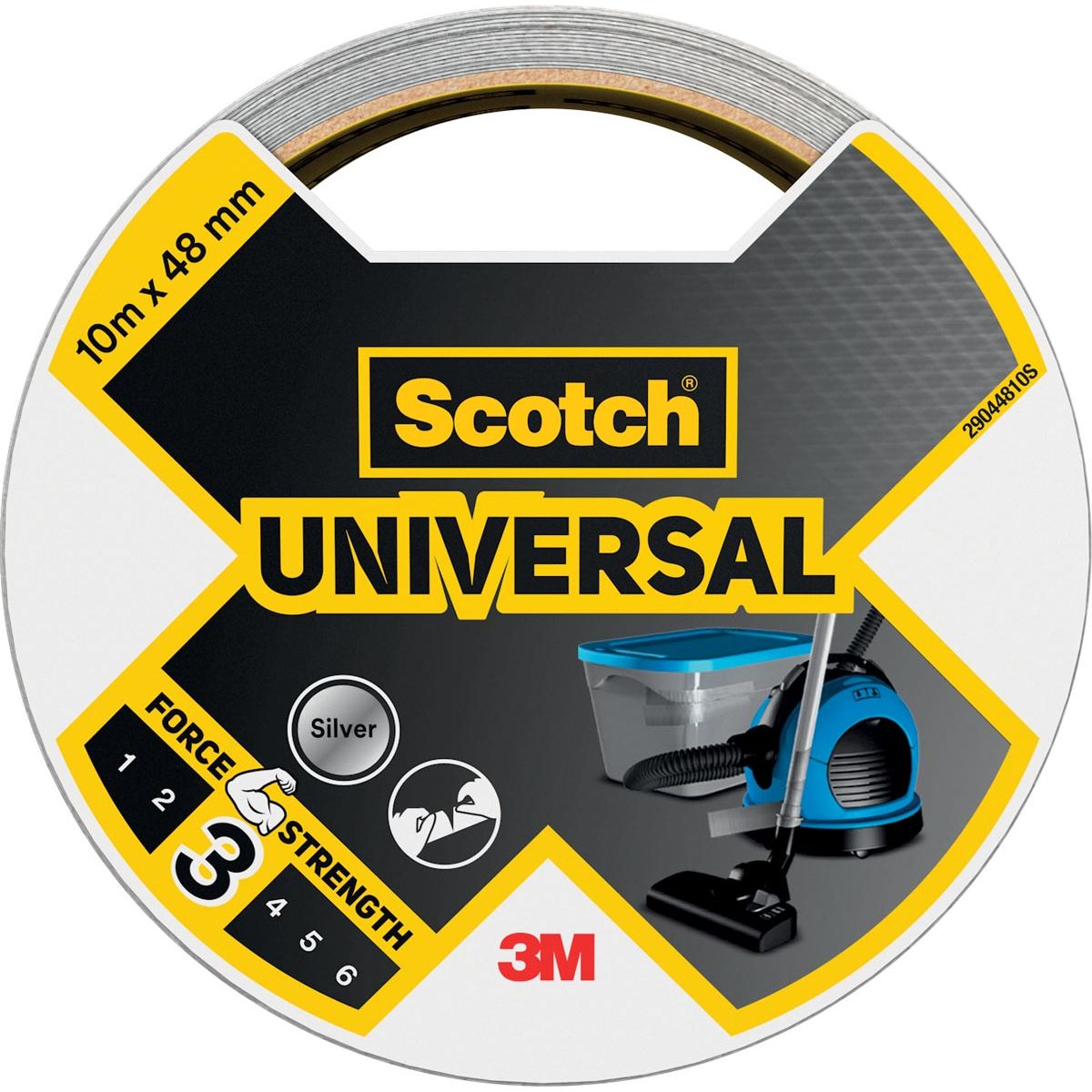 Scotch - ducte Universal, ft 48 mm x 10 m, zilver