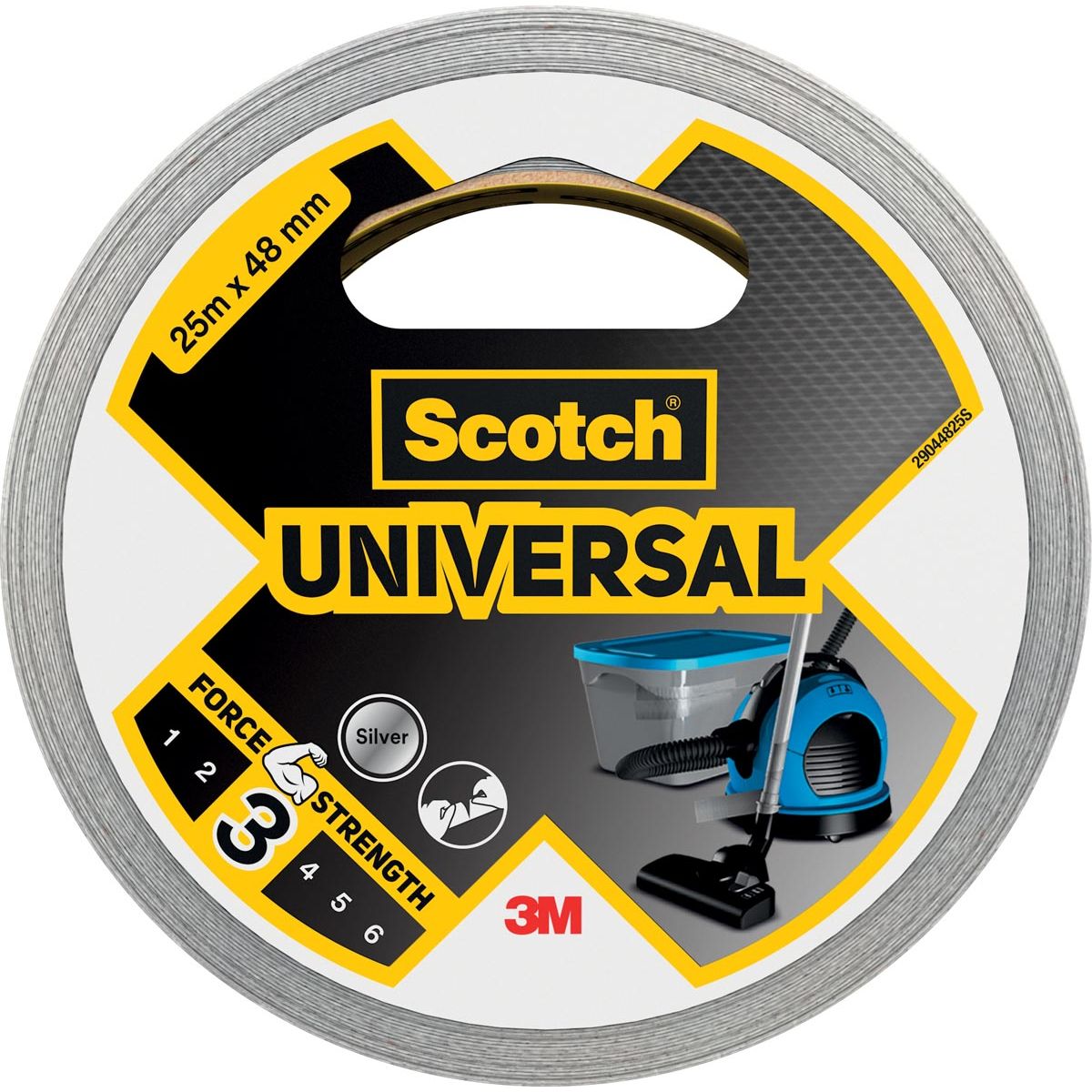 Scotch - Kanal Universal, ft 48 mm x 25 m, Silber