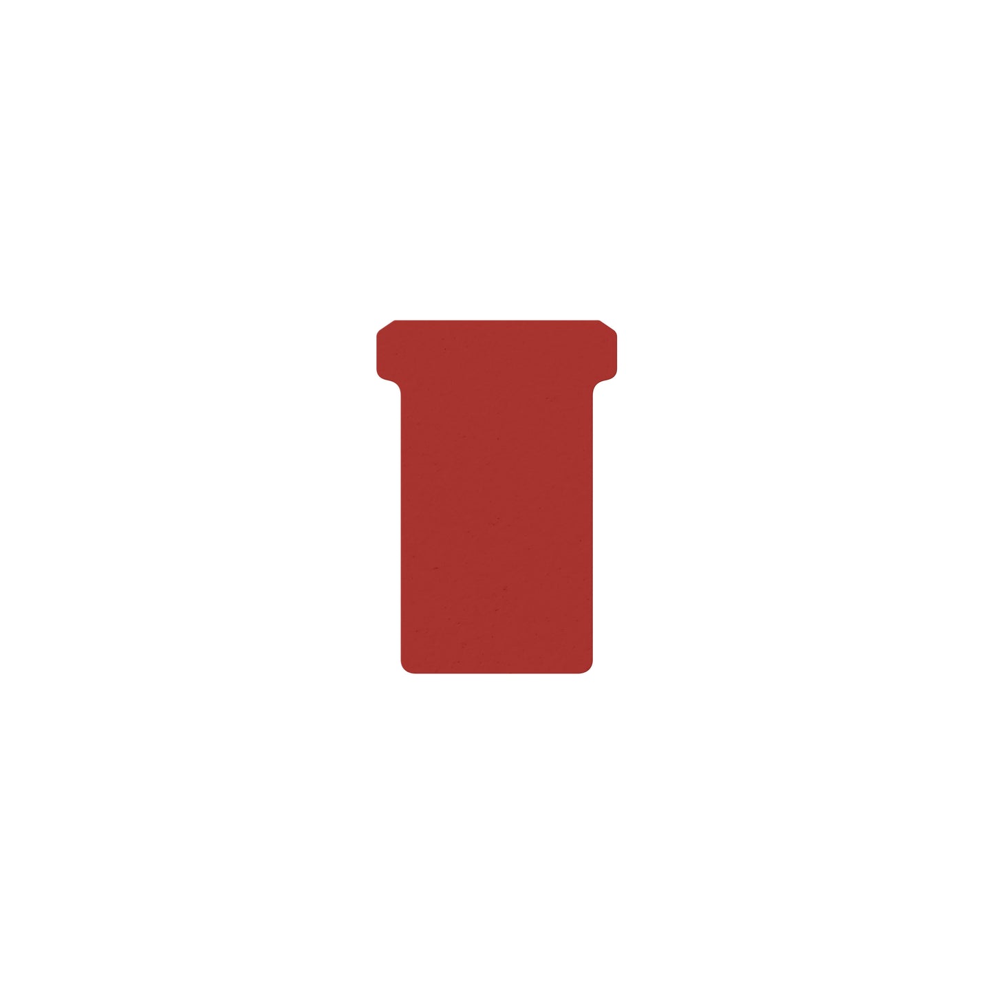 Djois - T-kaart formaat 2 48mm rood 100st | 5 stuks