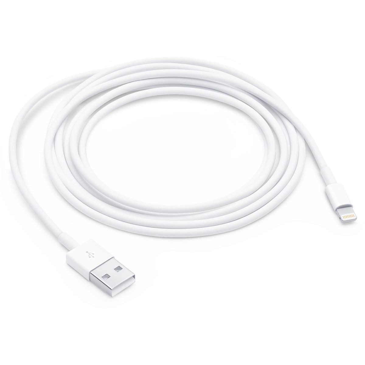 Apple - Kabel, Lightning (8-polig) auf USB-A, 2 m, weiß