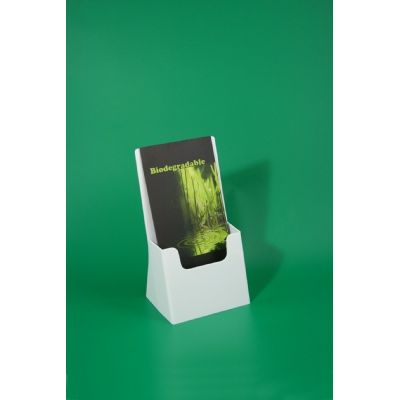 Klika - Plateau à brochures BIO 1/3 A4 portrait couleur blanc 20 pièces