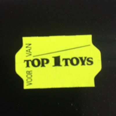 Klika - Etiket 3219 TOP 1 TOYS fl. geel afneembr