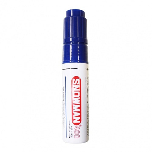 Klika - Stift Snowman 400 blauw permanent marker