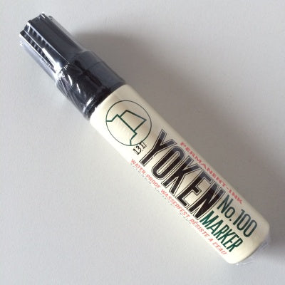 Klika - Stift Yoken Giant 100 zwart beitelpunt