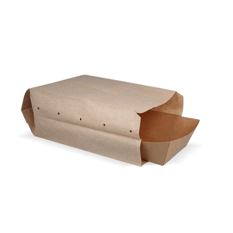 Klika - Snackzakken nr 28 (2 pond) Kraft 55gr geperforeerd | 10kg