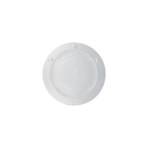 Klika - Couvercle PS Milkshake tasse plat avec croix Ø90mm