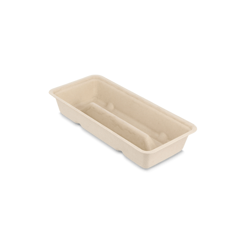 Klika - Frikandelbakje A16D (dubbel) suikerriet BIO