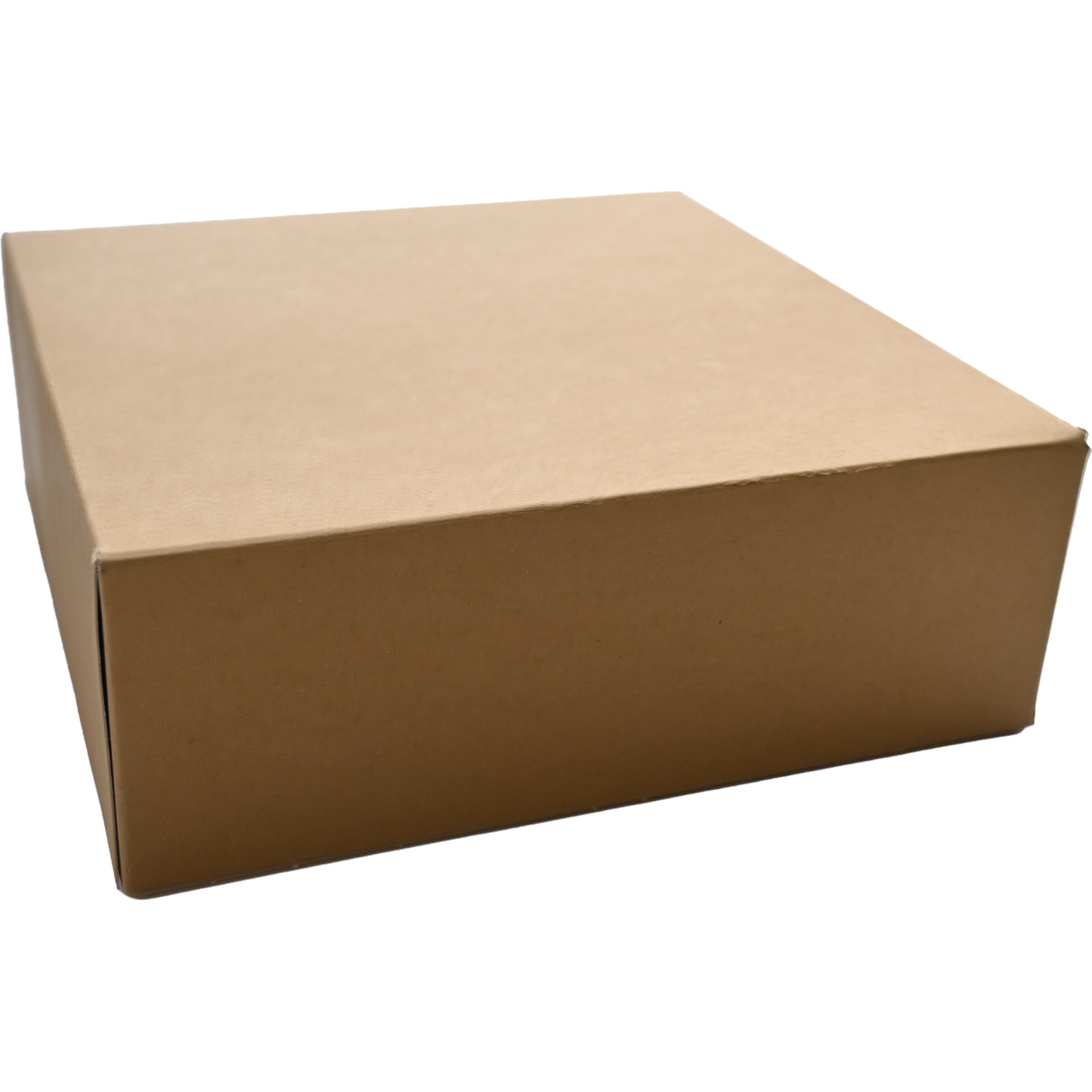 Depa - Gebaksdoos Zwanenhalsdoos | kraftpapier | 26x26x9cm | bruin | 50 stuks