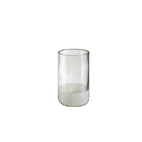 Iwas glas helder frosted, 35,5cl/12oz, 7,4 x 12cm, doos a 4 stuks