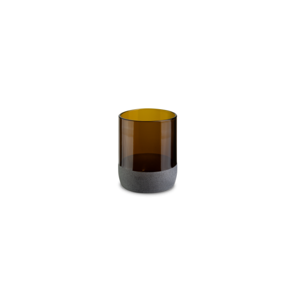 Verre Iwas bronze dépoli, 25cl, 7,4 x 9cm, boîte de 4 pièces