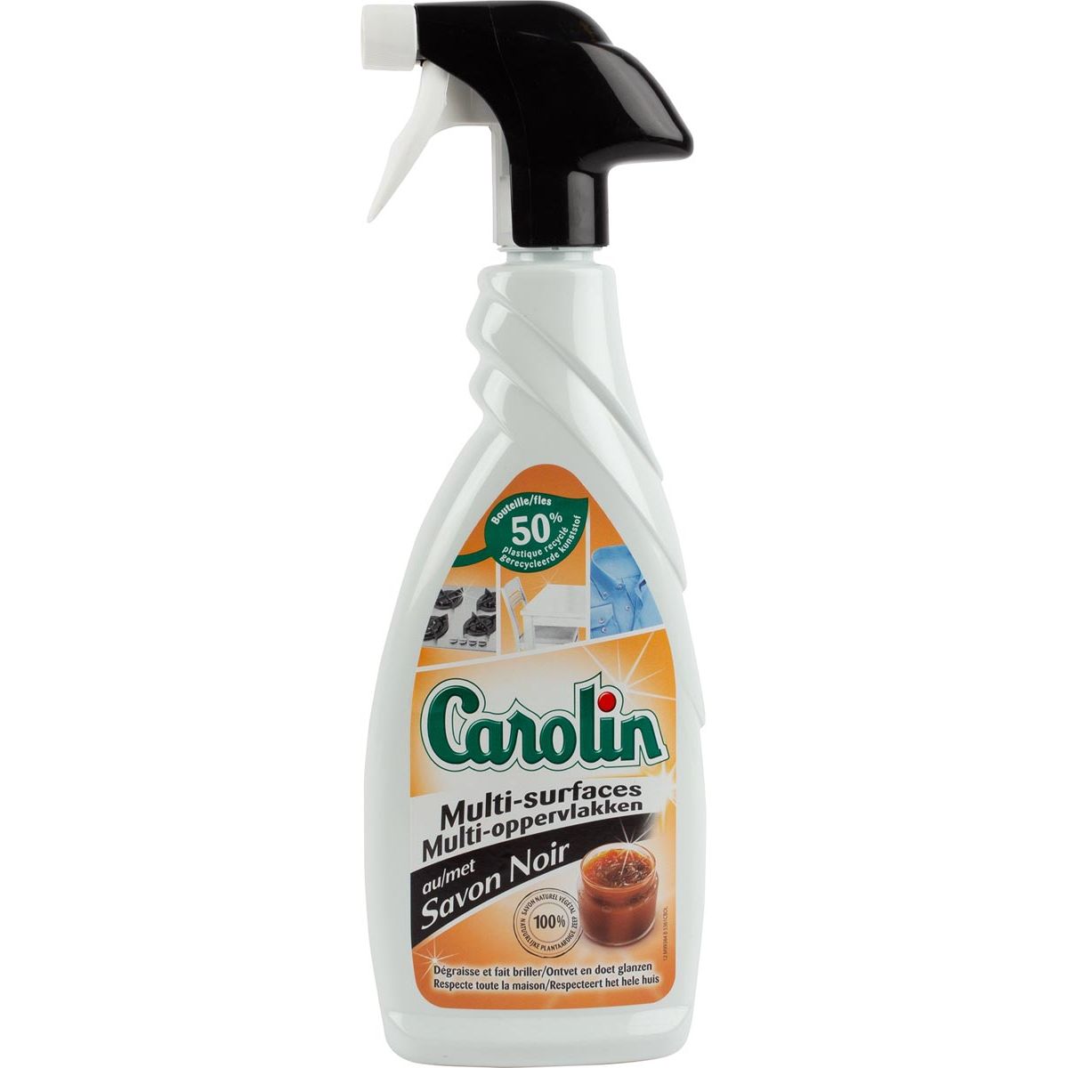 Carolin - ontvetter met zwarte zeep, spray van 650 ml