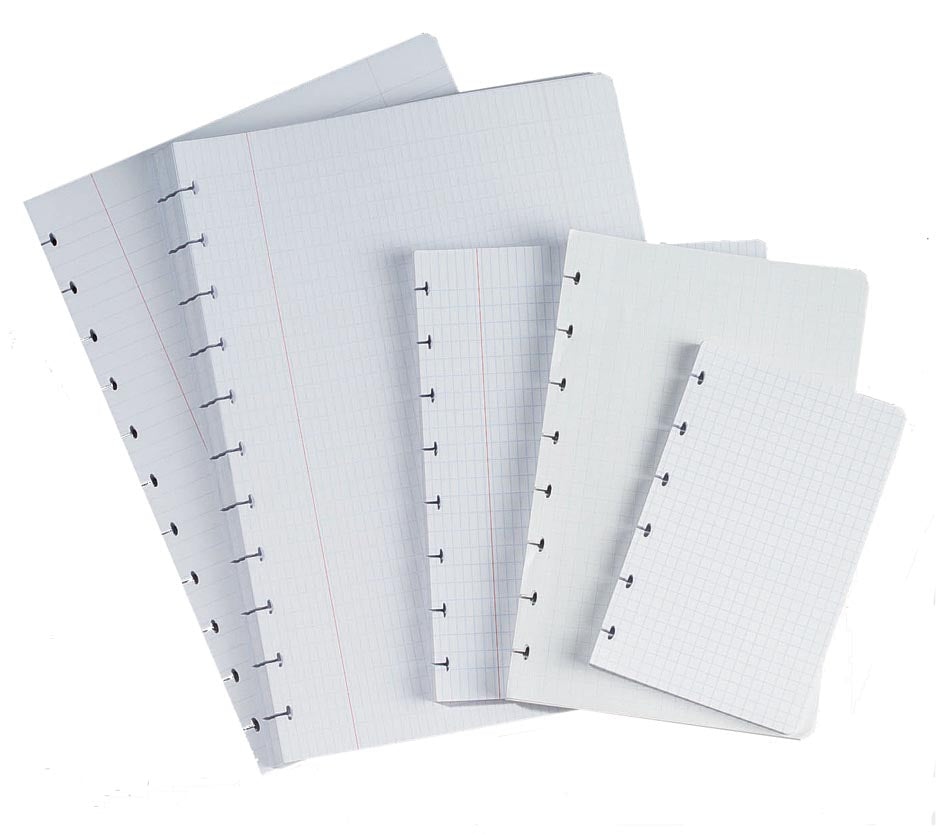 Atoma - recharge pour carnet, ft A4, 120 pages, quadrillé 5 mm