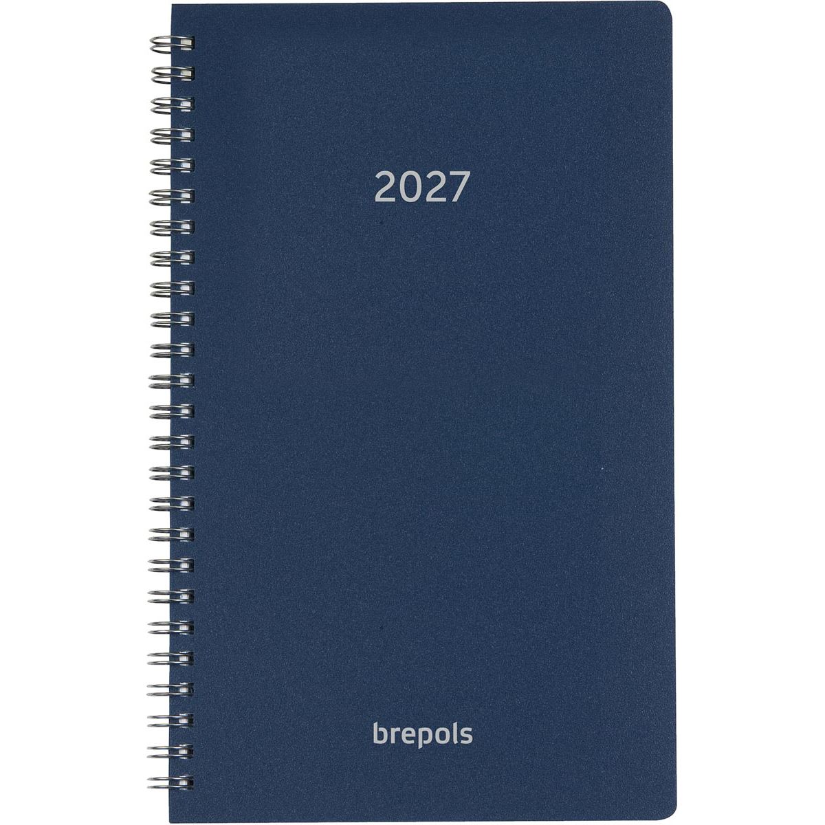 Brepols - Agenda Brepols Breform Polyprop 6 langues, bleu, 2025