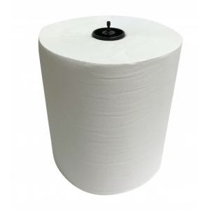 Euro Matic Handtuchrolle plus weiß 21 cm x 150 m, 6 Rollen