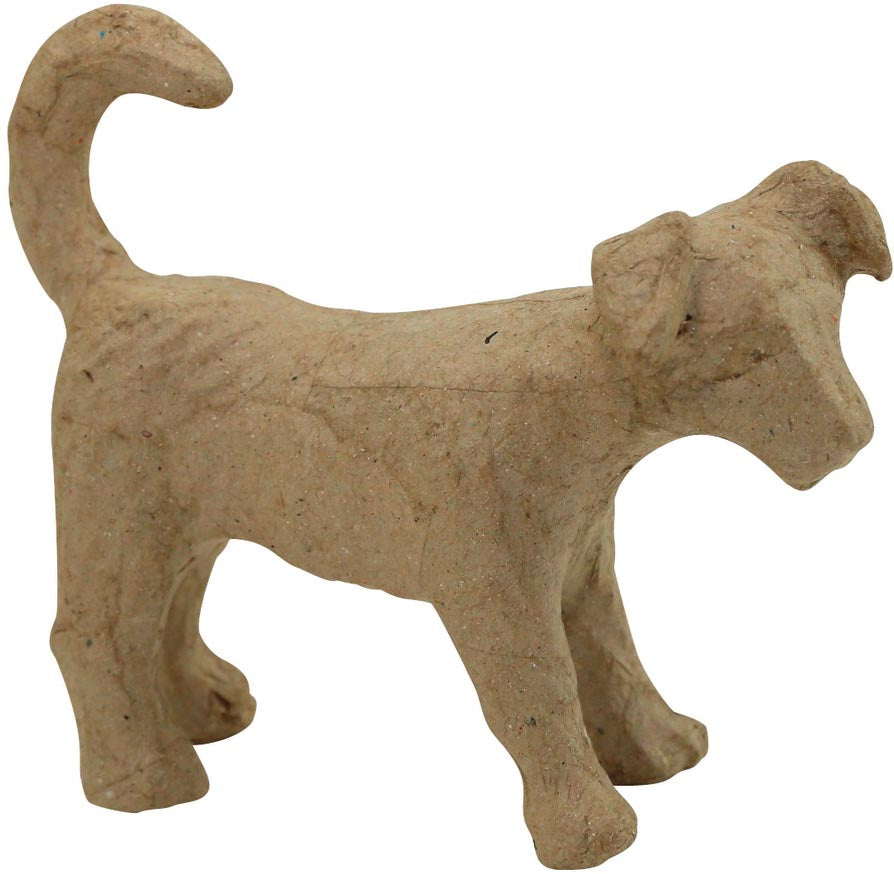 Décopatch - chien, papier mâché