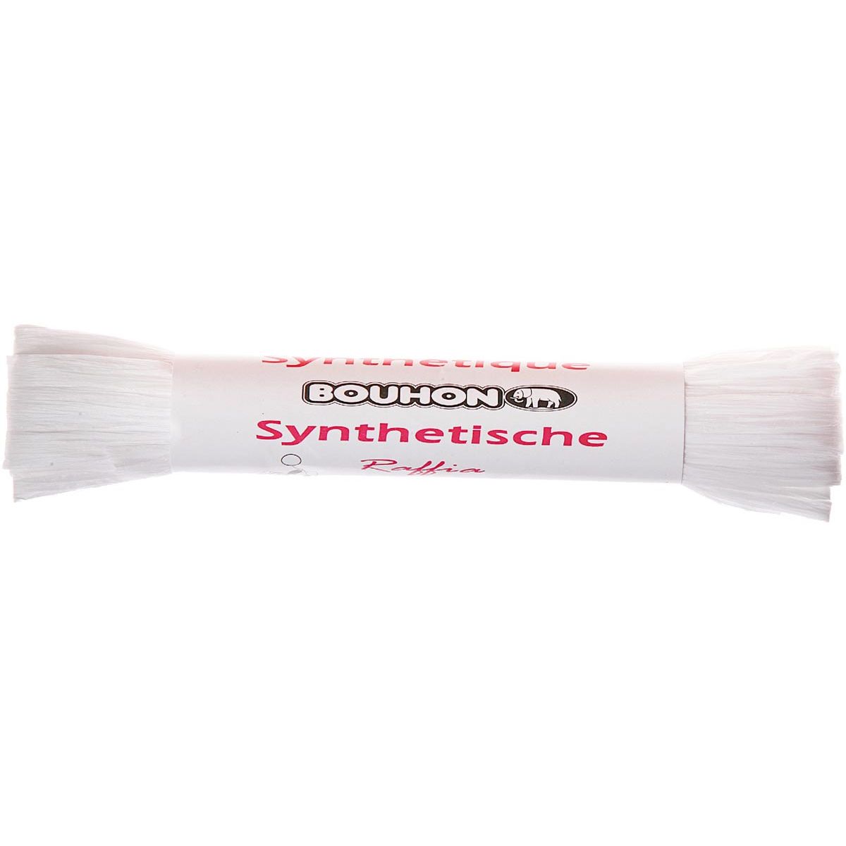 Bouhon - raffia, synthetisch, 10 g, wit