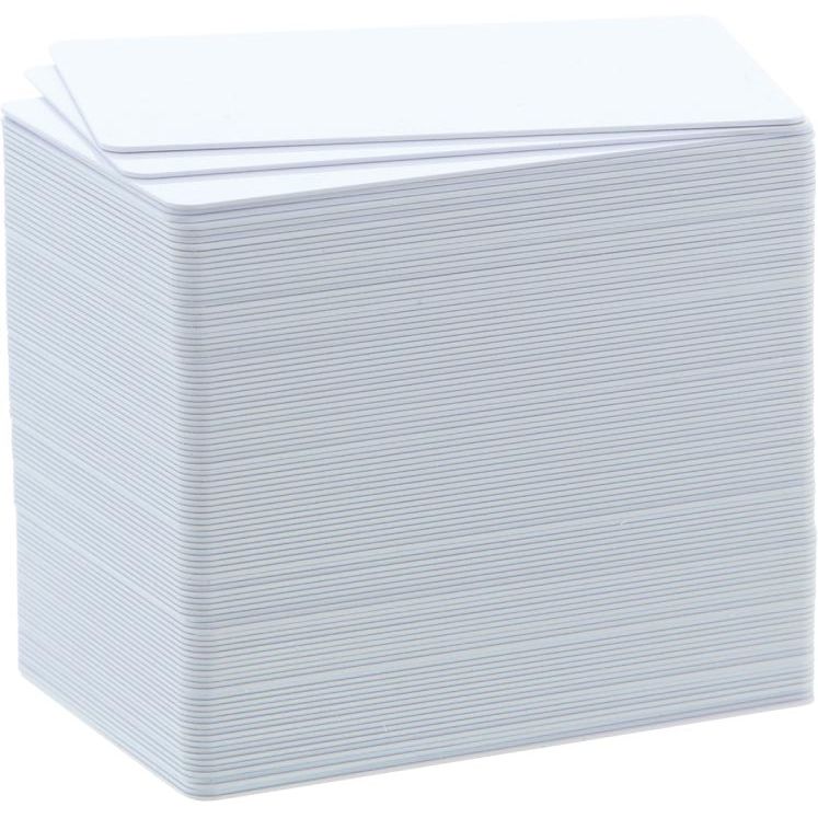 Badgy - 100 cartes vierges d'épaisseur 0,76 mm, pour 100 ou 200
