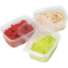 TIMMERS - Rechteckiger Behälter 150 cc PP R30 transparent 1000 Stück