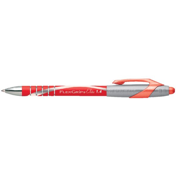 Paper Mate - Stylo à bille Flexgrip large rouge