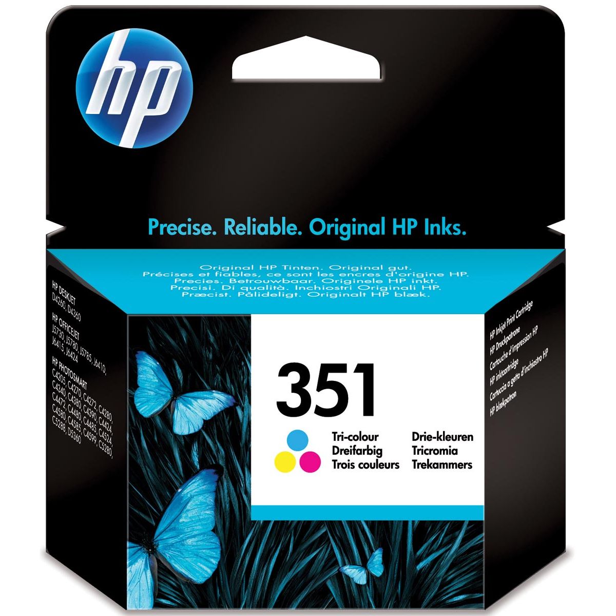 HP - Cartouche d'encre cb337ee 351 3 couleurs