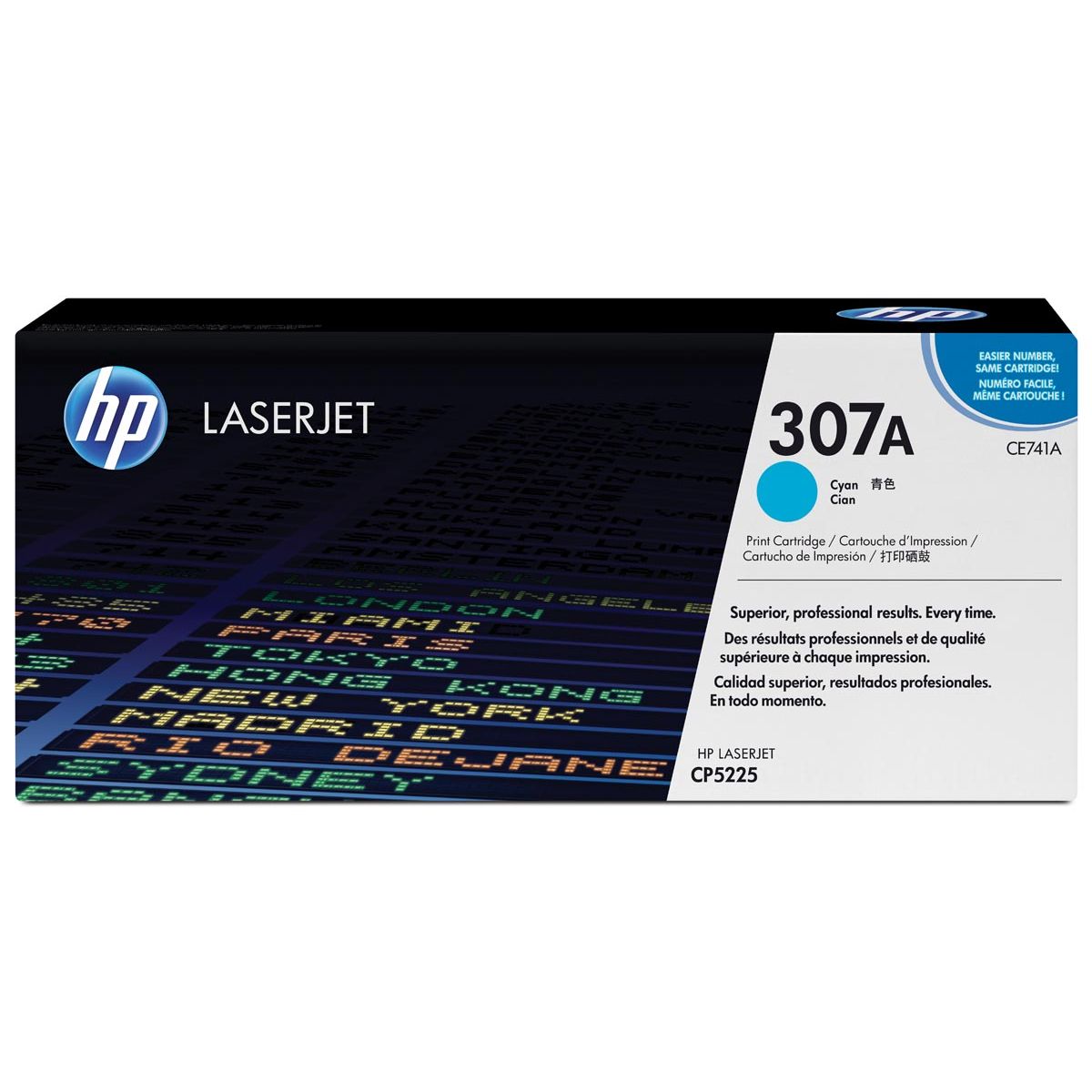 HP - toner 307A, 7300 pages, OEM CE741A, cyan