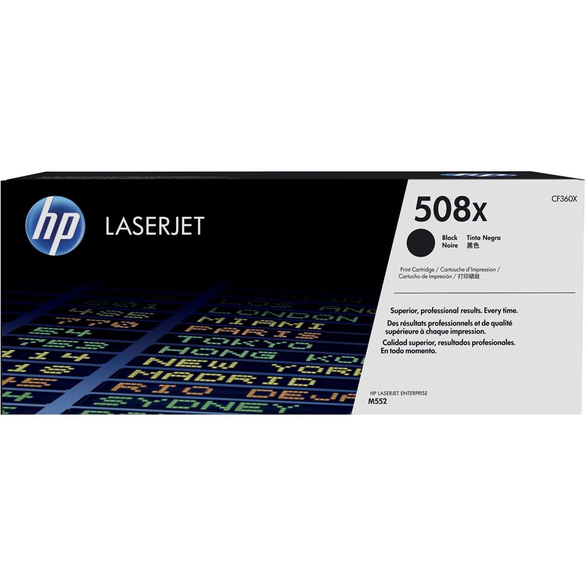 HP - Cartouche toner cf360x 508x noir