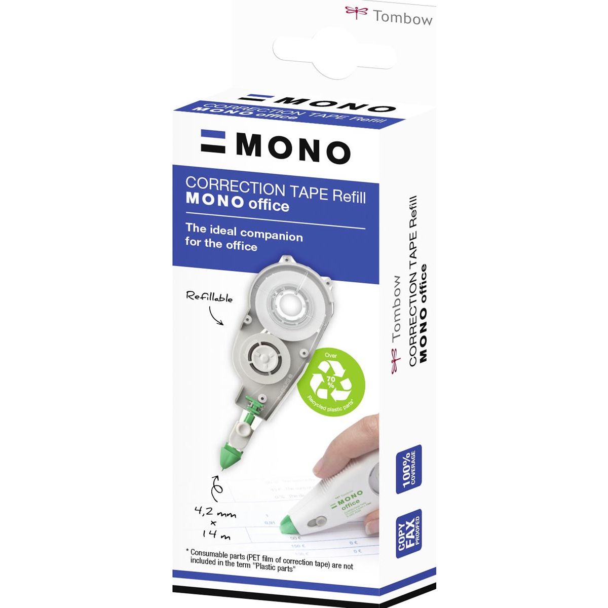 Tombow - navulling voor correctieroller Mono