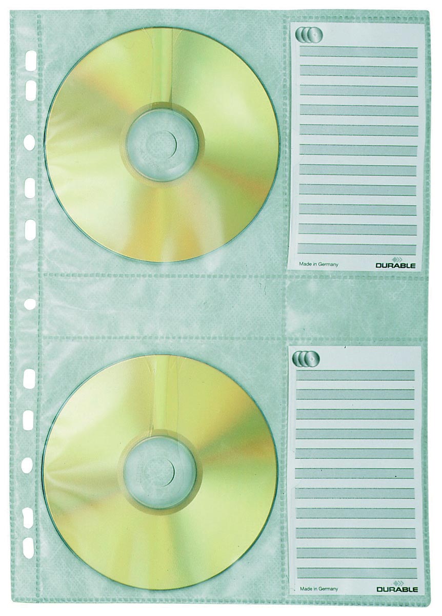 Durable - ringbandhoes voor CD/DVD