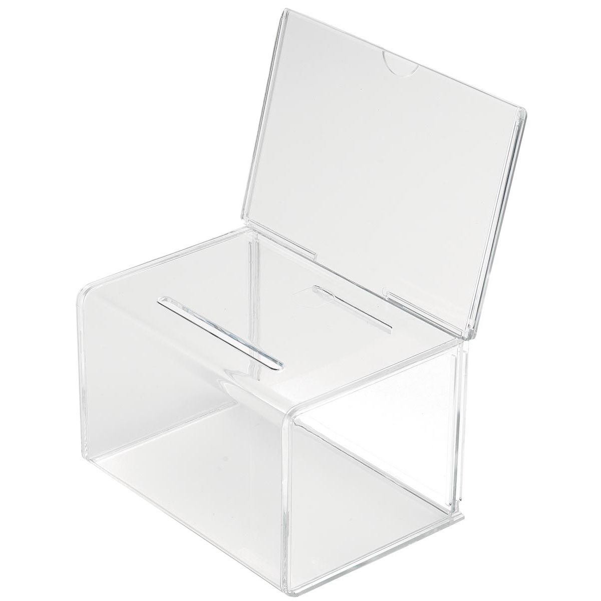 Deflecto - ideeënbus met folderhouder, ft 20,5 x 13,5 x 16,5 cm