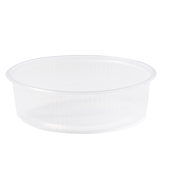 Saladboxx - Récipient pp rond cristallin 125cc 100 pièces