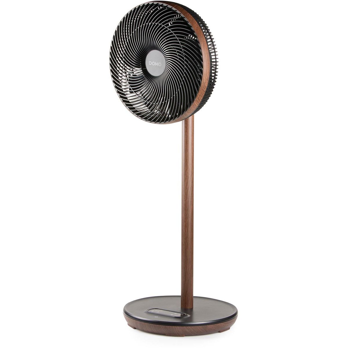 Domo - statiefventilator Wood Style, super stil, diameter 33 cm