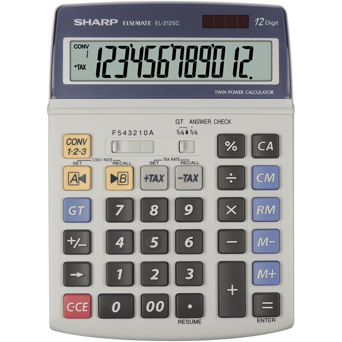 Sharp - calculatrice de bureau EL2125C