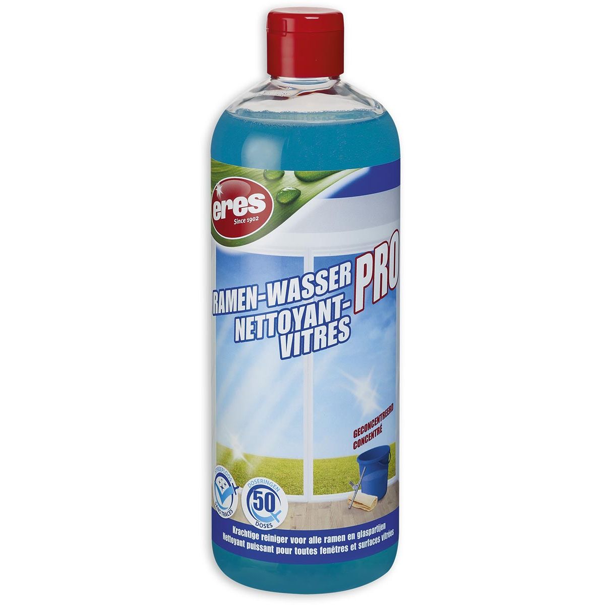Eres - glasreiniger Pro, fles van 750 ml