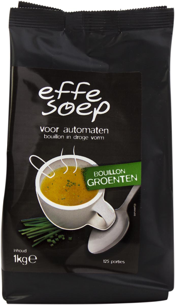 Effe soep - automatenbouillon, groenten, zak van 1 kg