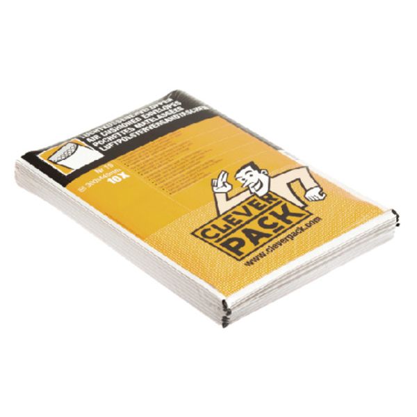 Cleverpack - Umschlag-Luftkissen Nr. 19 320x455mm weiß Packung mit 10 Stück