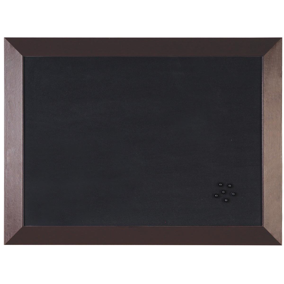 Bi-Office - Tableau à notes Bisilque Kamashi avec cadre marron