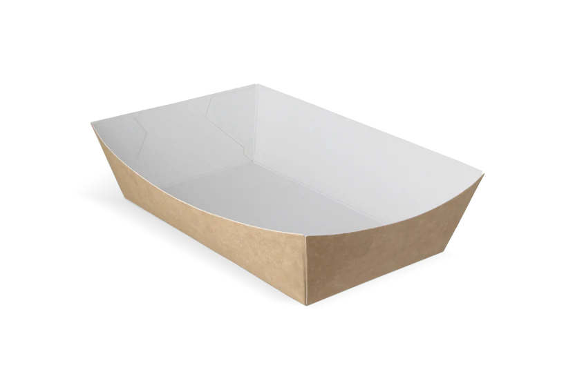Kraft - Snackbehälter A14 157x88x35mm 50 Stück