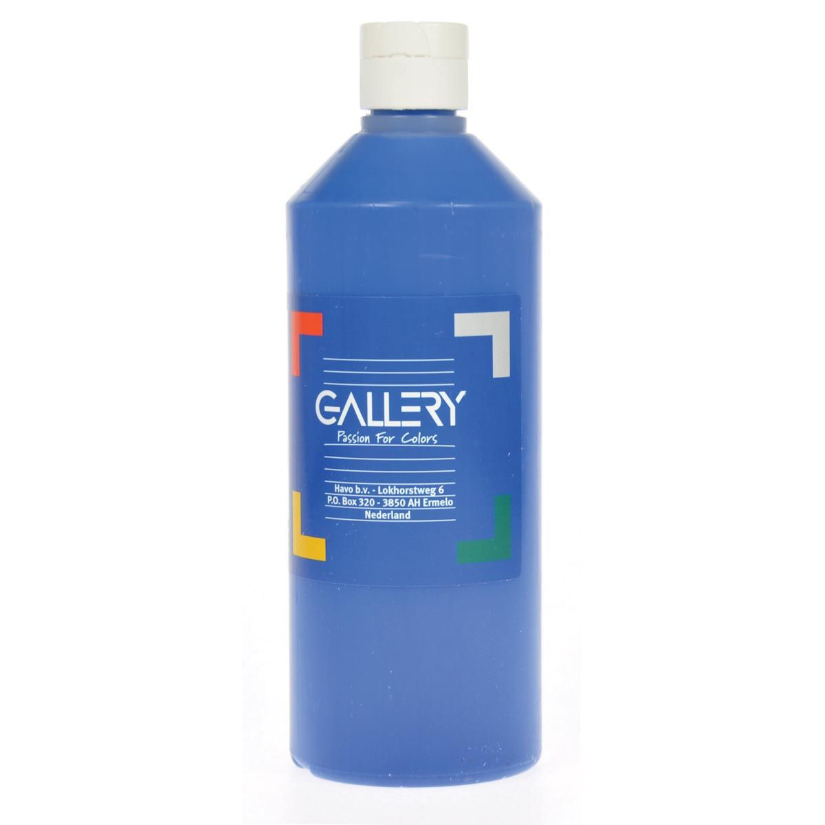 Galerie - Gouache, 500 ml Flasche, dunkelblau