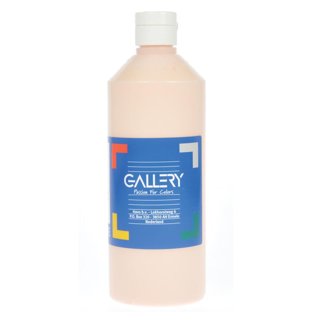 Gallery - plakkaatverf, flacon van 500 ml, huidskleur