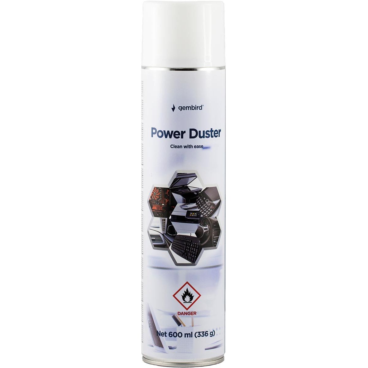 Gembird - purificateur d'air comprimé, 600 ml