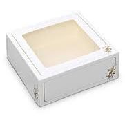 Boîte à pâtisserie avec fenêtre design 573 230x230x80mm 225 pièces